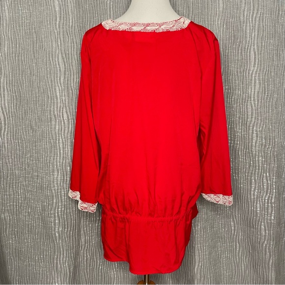 Chicos dropped waist embroidered tunic - Picture 3 of 7